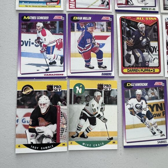 NHL Hockey Card Lot Mixed Lot of 29 Topps Score 91 - Picture 5 of 16